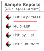 Sample Reports